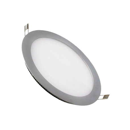 Downlight LED 12W Plata