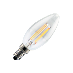 Vela filamento LED 4W E14