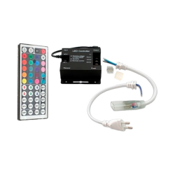 Alimentador y mando tira 230V 14.4W/m RGB