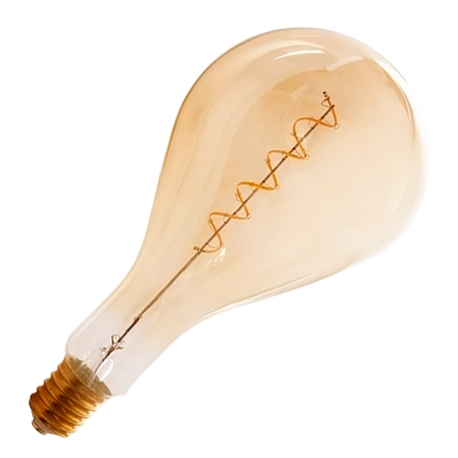 Bombilla LED PS165 TWIST GOLD 4W E27 Regulable