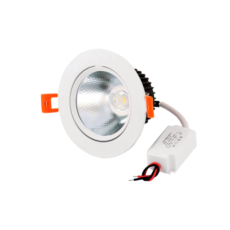 Foco Downlight LED 7W ORIENTABLE