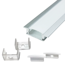 Perfil Empotrar 230V 1m