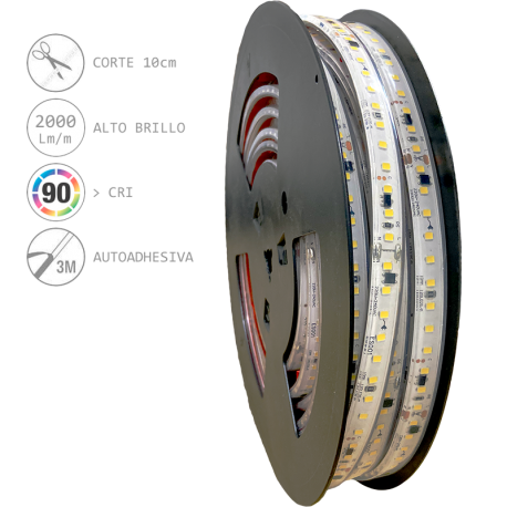 BOBINA Tira LED directa a 230V 20W/m (20m)